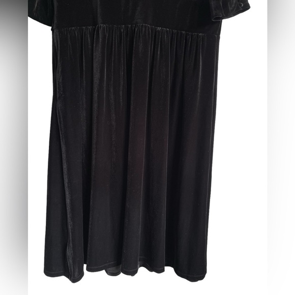 Lauren Ralph Lauren Velvet Puff Sleeve A-Line Dress Size 1X NWT - Picture 9 of 12